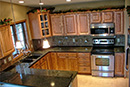 Ceramic Kitchen Backsplash with Inlay and <br>Floor Tile Installation - 1d1d