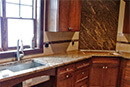 Kitchen Ceramic and Glass Tle Backsplash - 1i