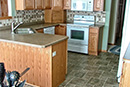 Ceramic Kitchen Backsplash and Tile Flooring - 1l