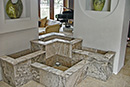 Stone Tile Flooring and Planters 4a